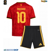 Maglie da calcio Belgio Leandro Trossard #10 Prima Maglia Bambino Mondiali 2026  Manica Corta + Pantaloni corti)